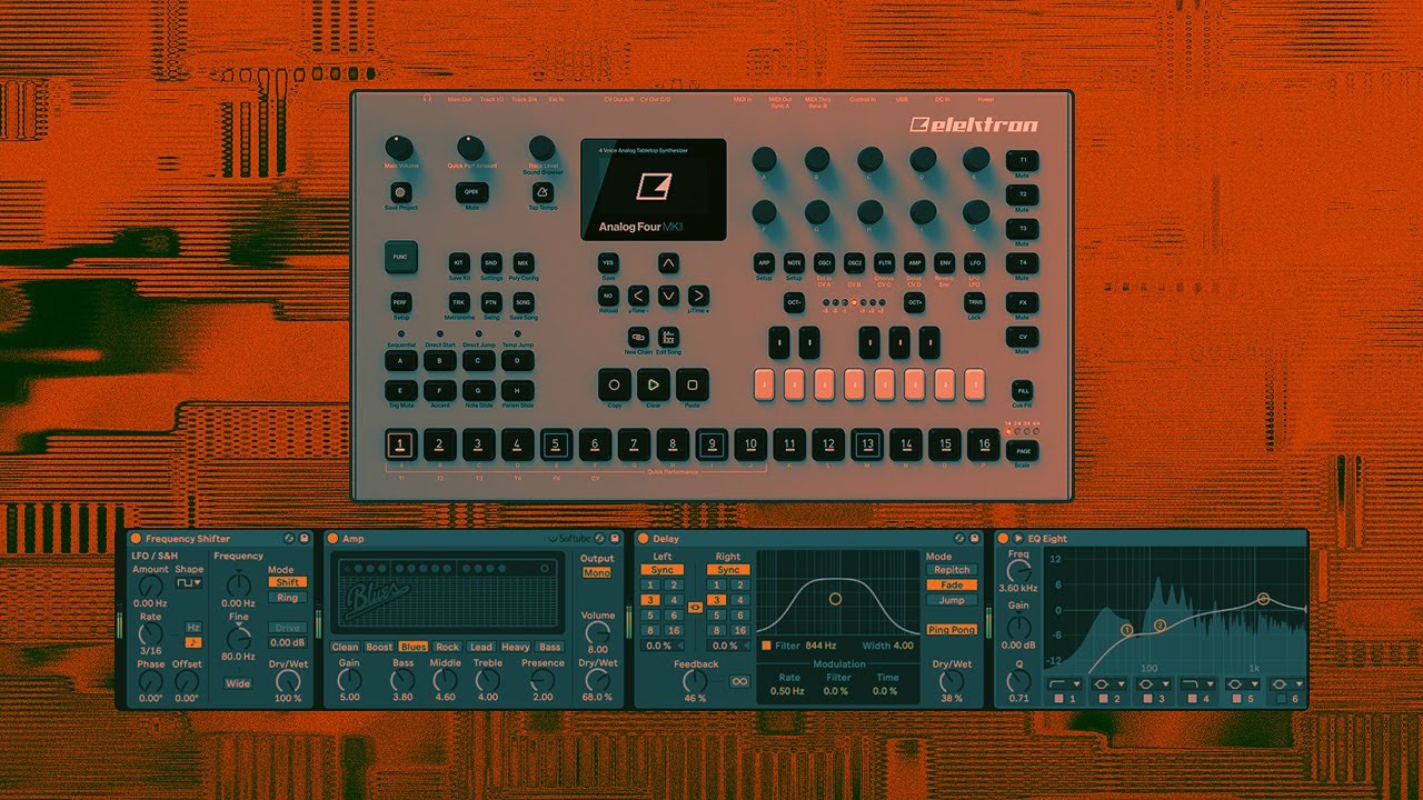 Making Techno With Analog Four