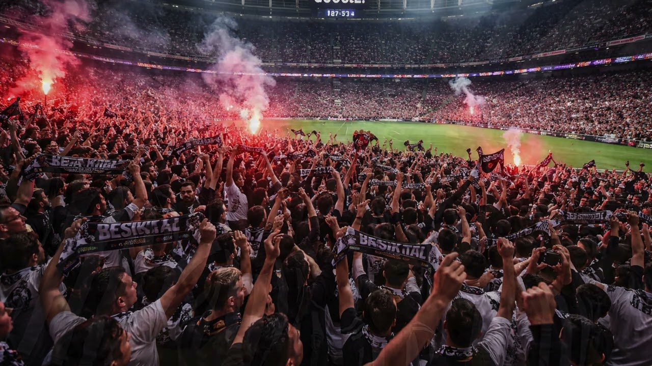 BU TRİBÜN SUSMAZ 🦅 | Beşiktaş Taraftar MarşıAdsız tasarım