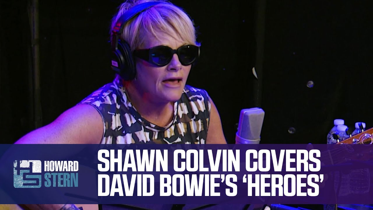 Shawn Colvin Covers “Heroes” Live in the Stern Show Studio (2017)