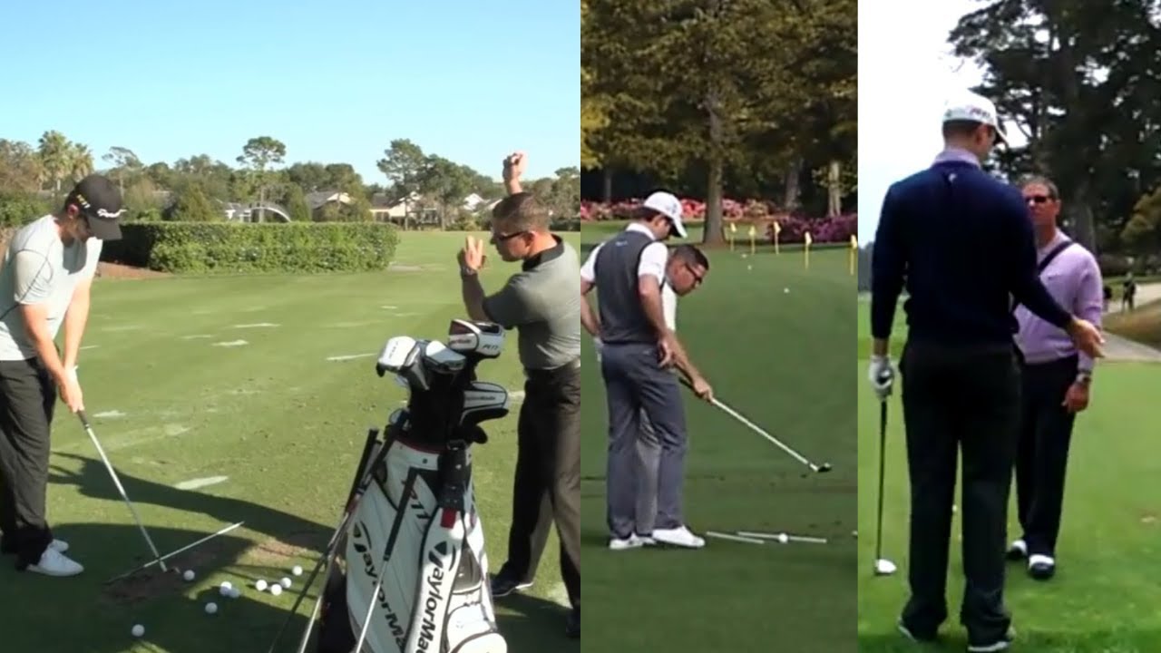 Justin Rose Golf Swing Drill with Sean Foley | Focus on Squaring the Club Face