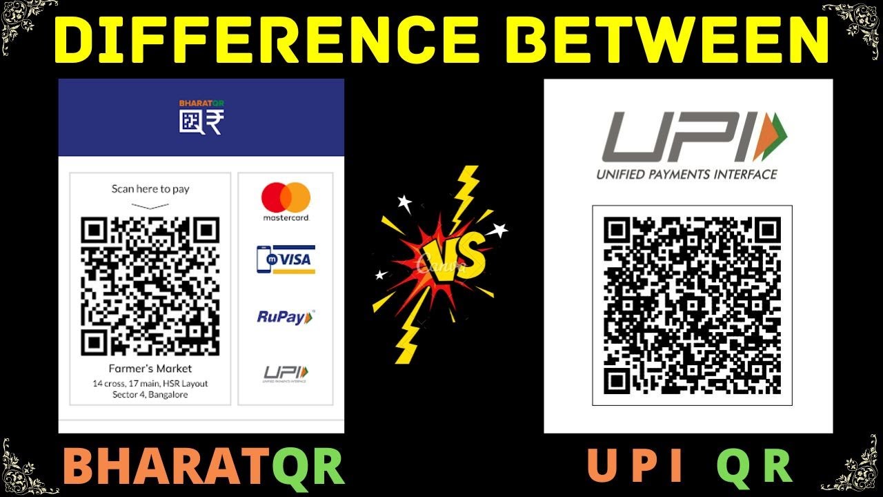 Bharat QR Code & UPI QR Code Kya hai ||  Bharat QR V/S UPI QR || Full Explanation in Hindi