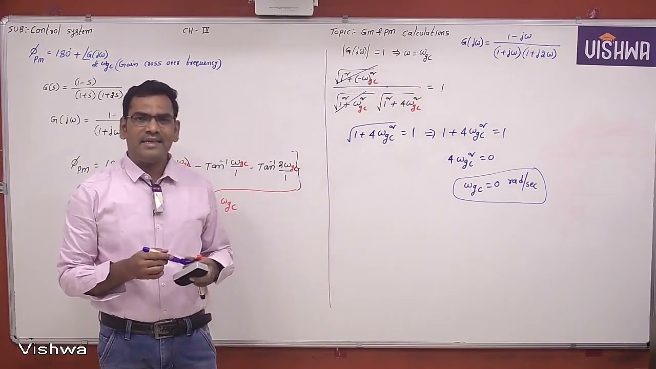 GATE 2026 | Control Systems | CWB On Gain Magin & Phase Margin 2 | Prof. Ravi Kumar