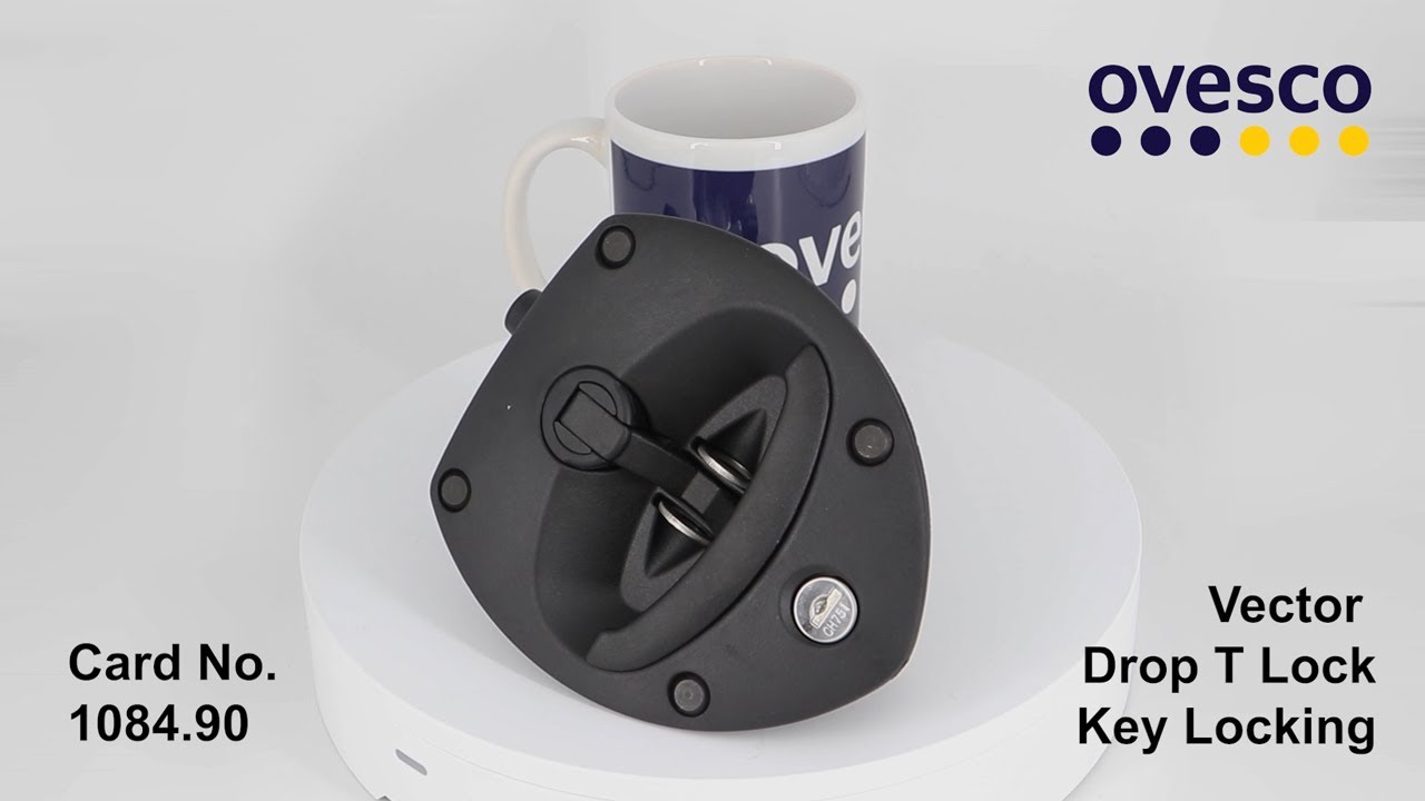 Vector  Drop T Lock Key Locking