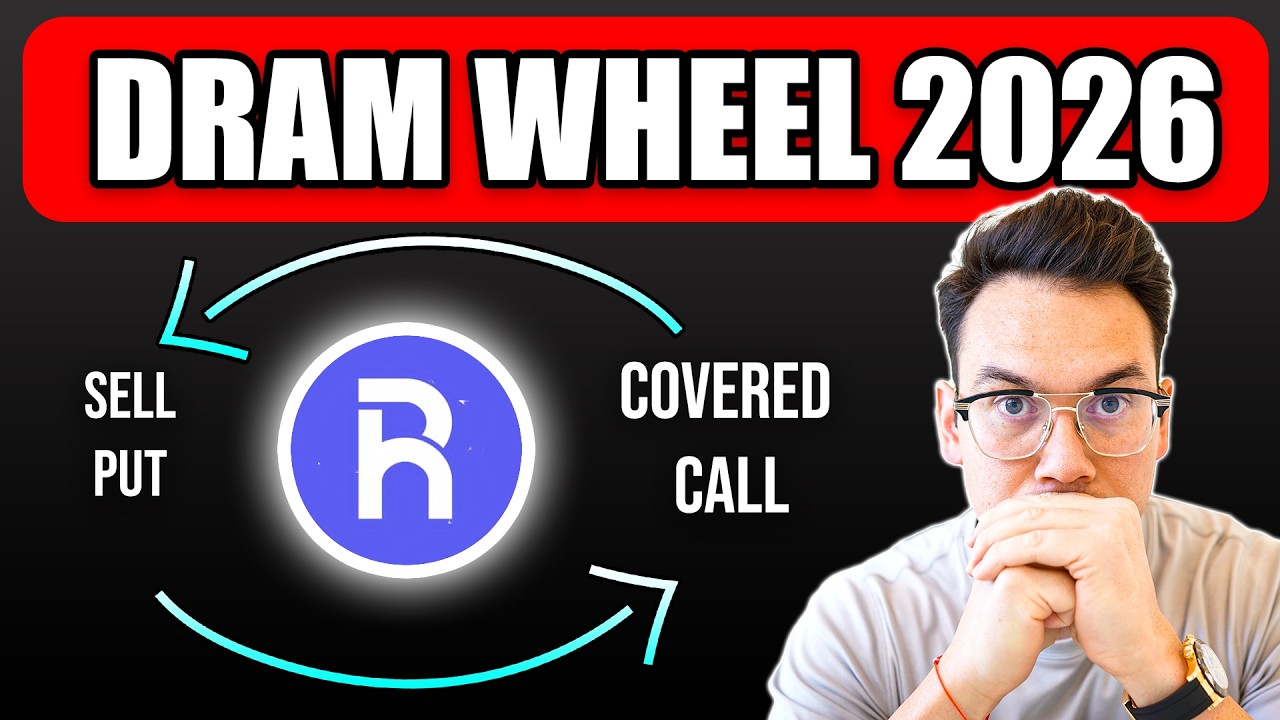 Стратегия Wheel для ETF DRAM: объяснение | Мой новый торговый план на 2026 год (Опционы с Ryan)
