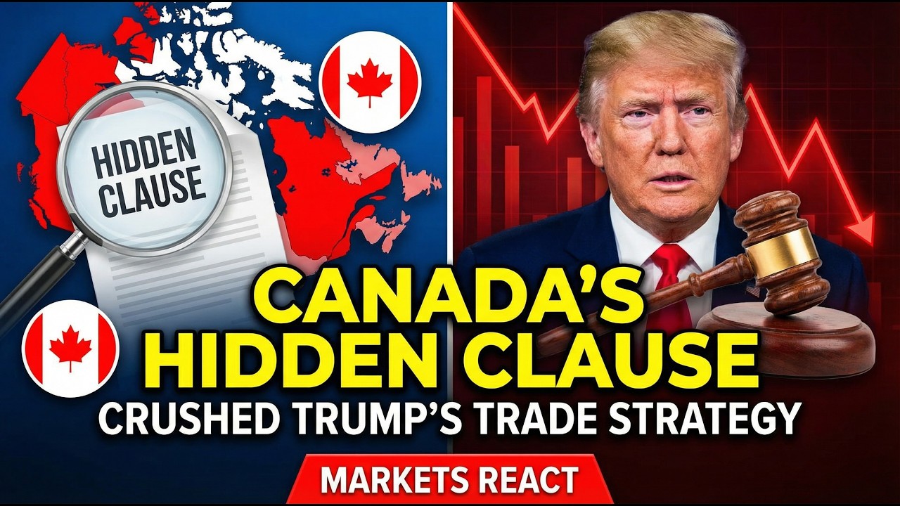 URGENT: Canada’s Hidden Clause Just CRUSHED Trump’s Trade Strategy —Markets React