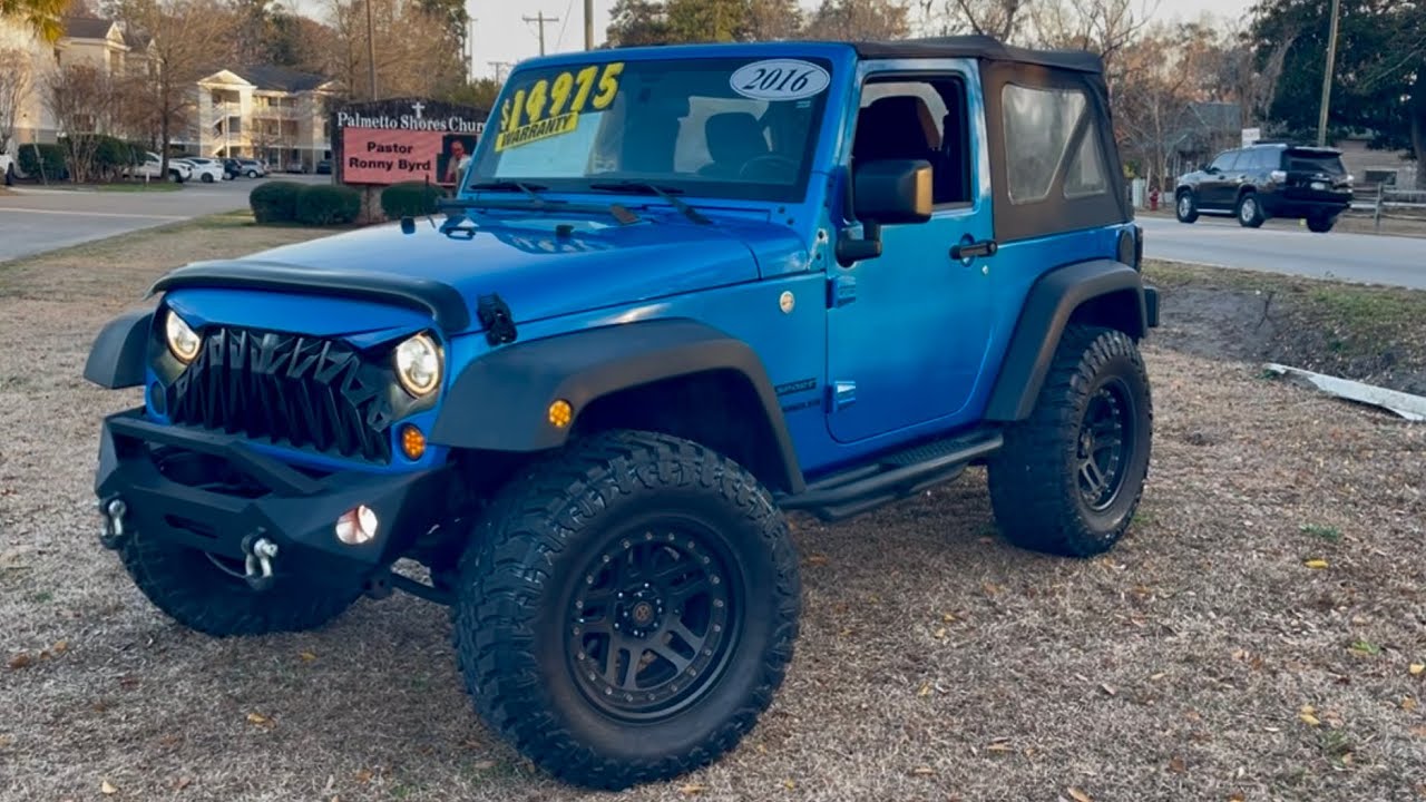 Full Customer Review 2016 JK Jeep Wrangler at Grand Strand Auto Myrtle Beach, SC!!! For Sale 4X4🫡👍