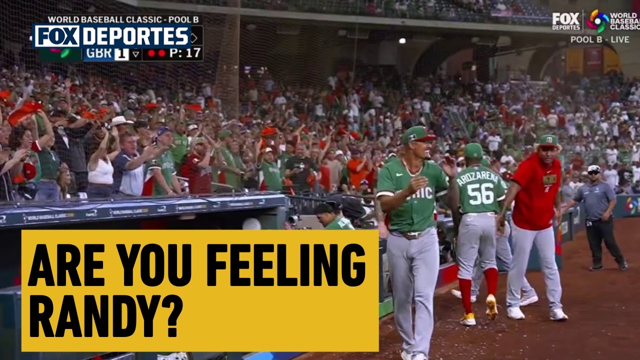 ARE YOU FEELING RANDY? 😎 | Brazo de fuego de Arozarena | Méixco 1-1 Great Britain | #WBCenFOX