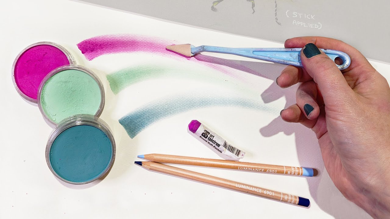 ✏️PENCIL & PASTEL Art with Canson MI-TEINTES range & Ampersand Pastelbord! Which paper do I choose?