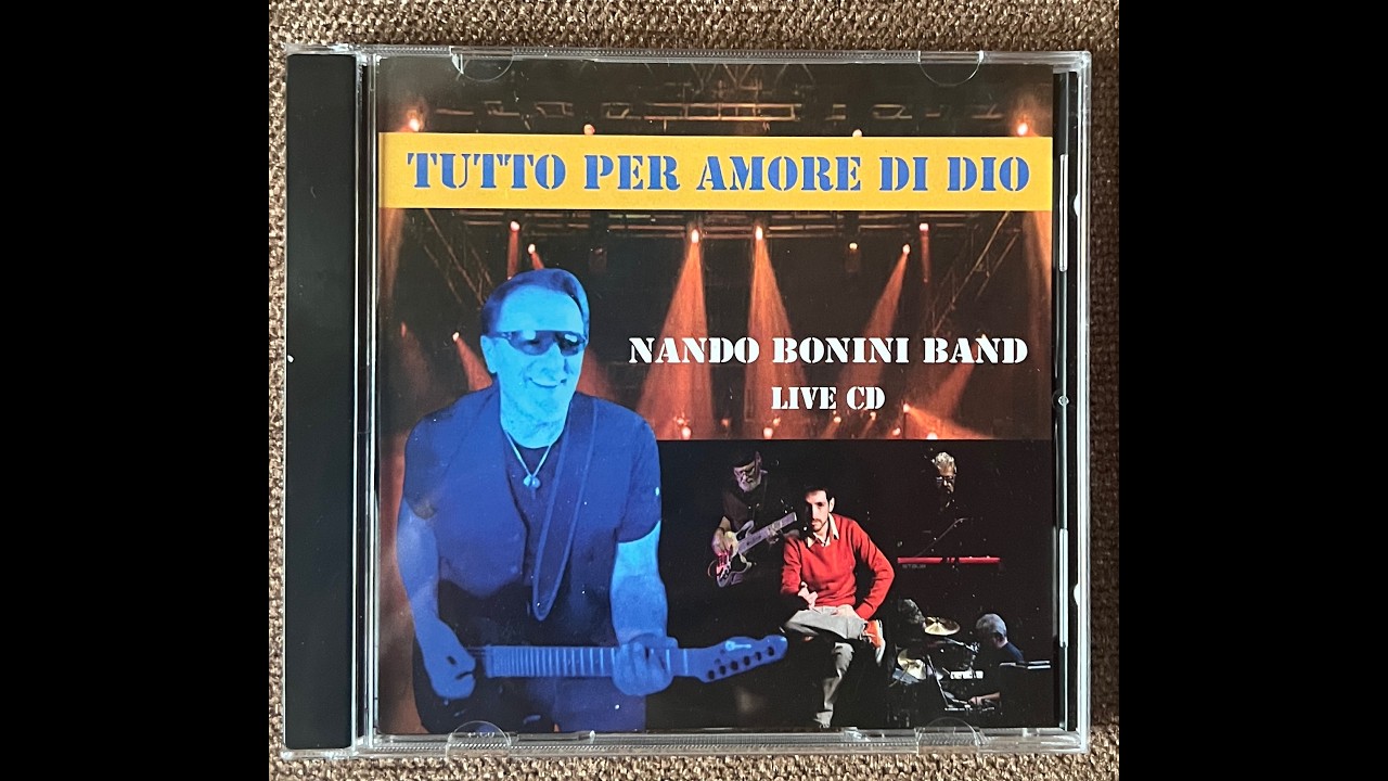 NANDO BONINI NUOVO CD LIVE