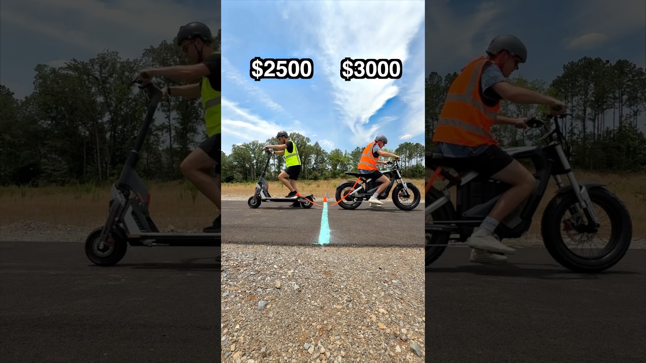 Przeciąganie liny na skuterach z pulą nagr&oacute;d 500 dolar&oacute;w kontra 8000 dolar&oacute;w!
