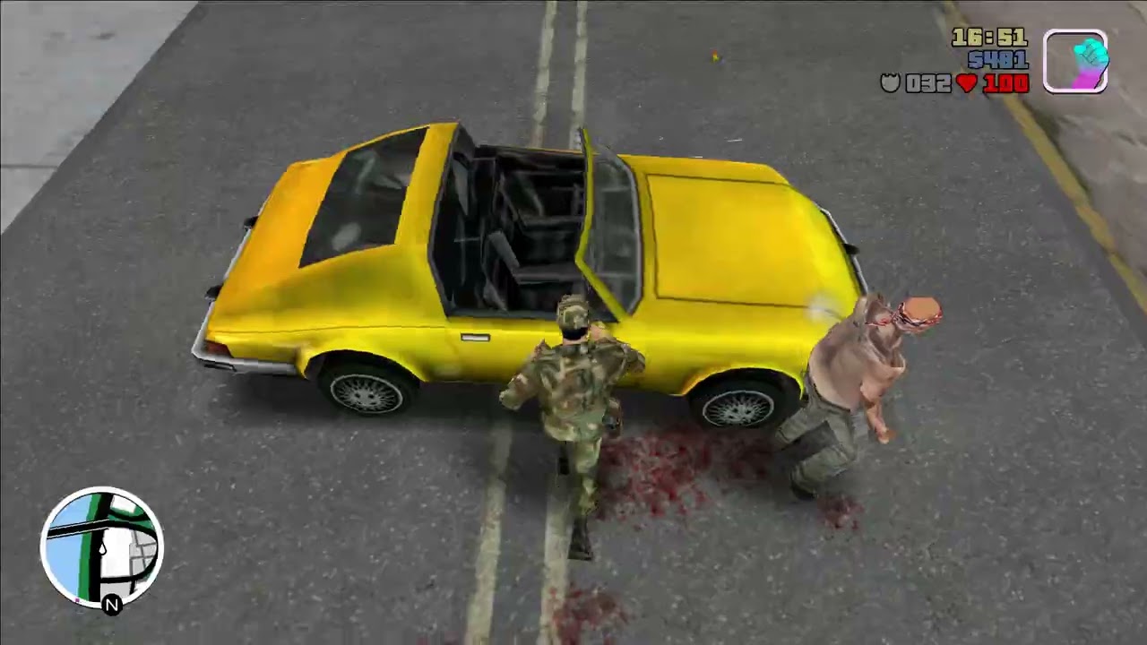 GTA Long Night Reborn - Прогулка по улицам