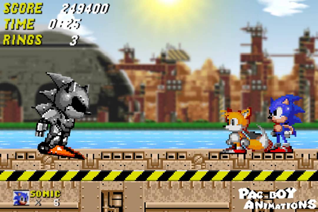 Boss Battle: Sonic vs. Silver Sonic