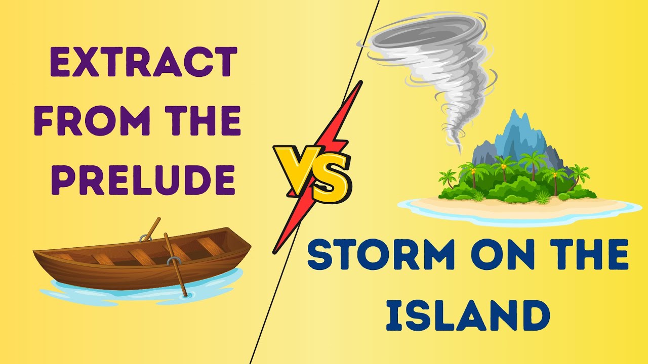 Extract from The Prelude vs Storm on the Island Comparative Analysis | Fast & Focused
