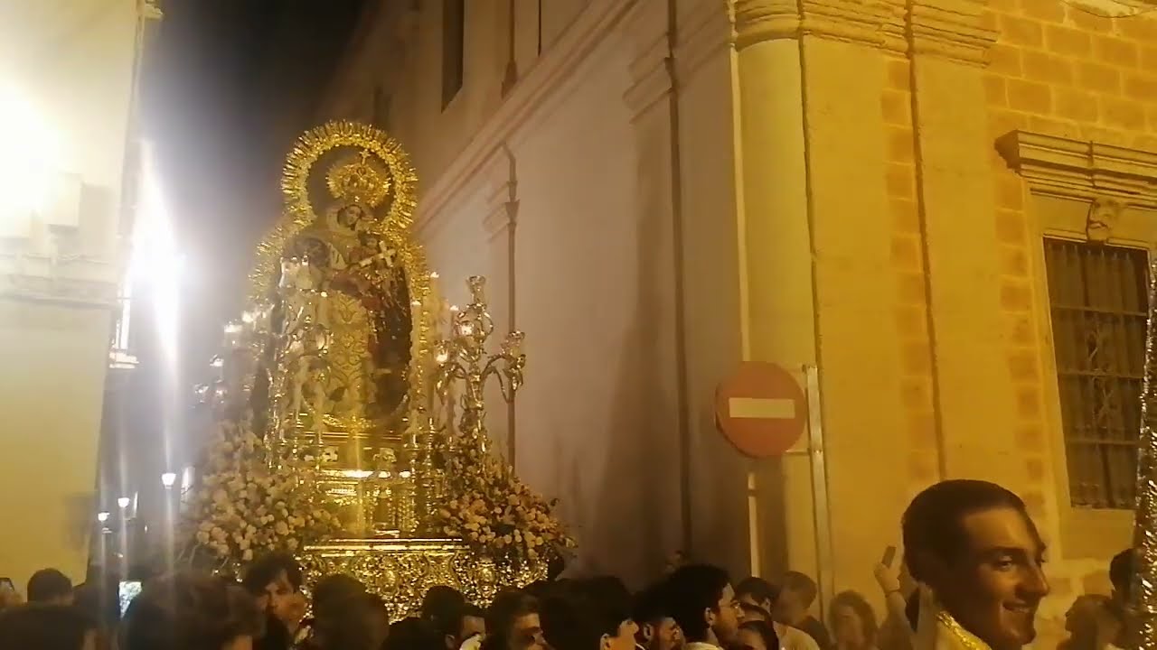 Virgen de los Desamparados 2025. Cádiz. (Castrense) Recogida