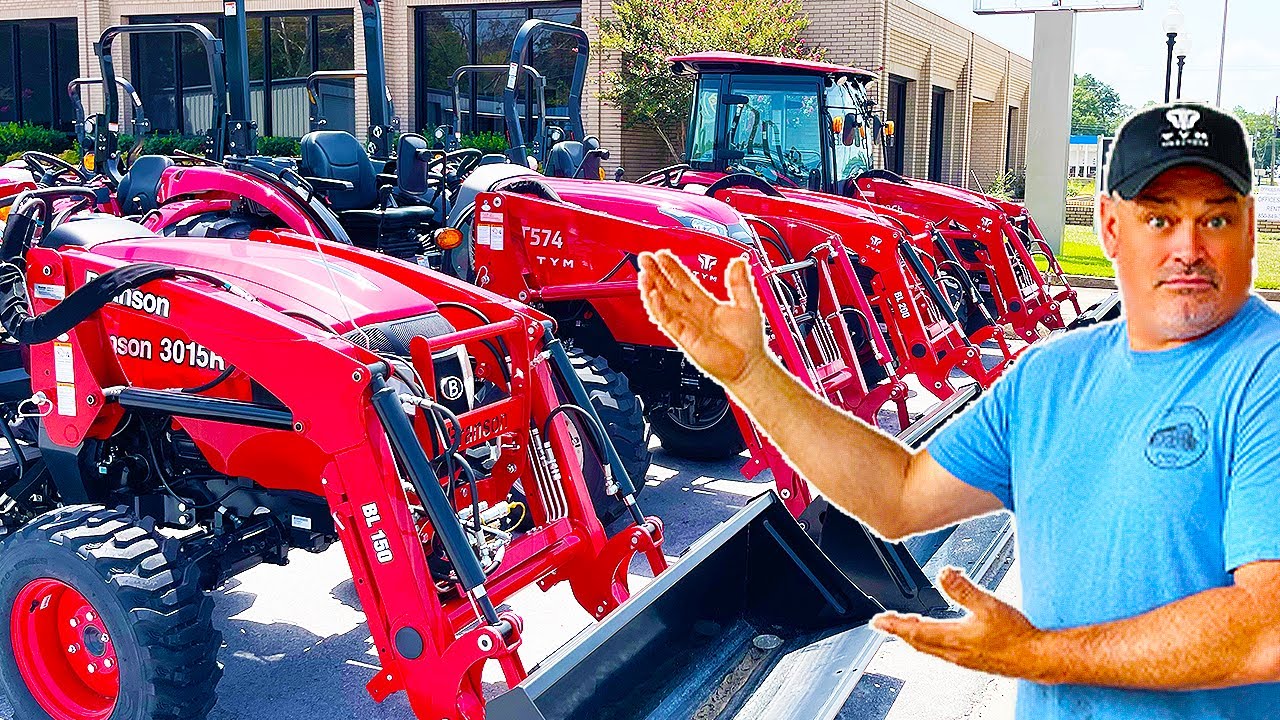 I TRIED EVERY TYM TRACTOR THEY HAD!