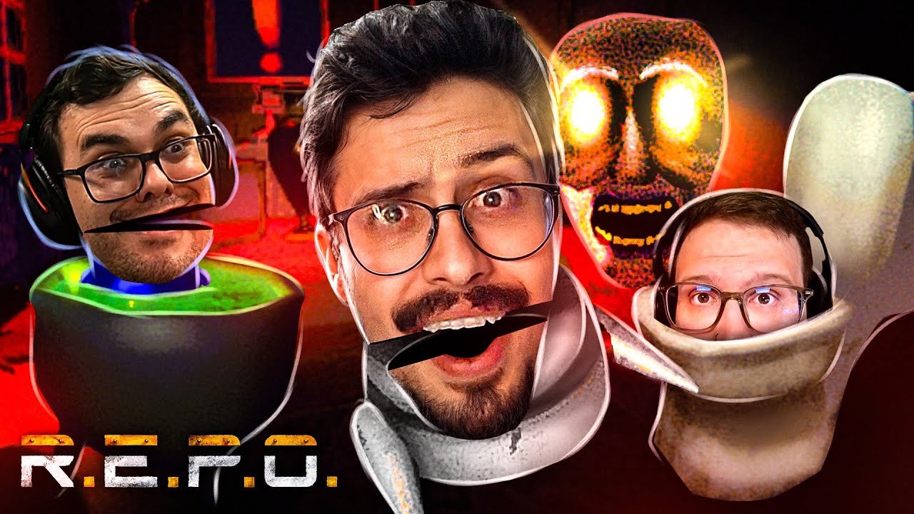 UM DOS JOGOS MAIS ENGRAÇADOS DO ANO ATÉ AGORA?! R.E.P.O. com AMIGOS!