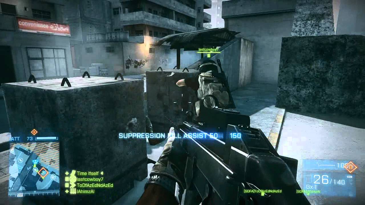 BF3 - Armored Kill Balance Patch for Close Quarters PDW's and Shotguns