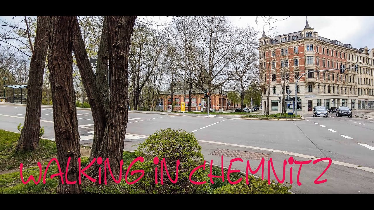 Walking in Chemnitz 4K