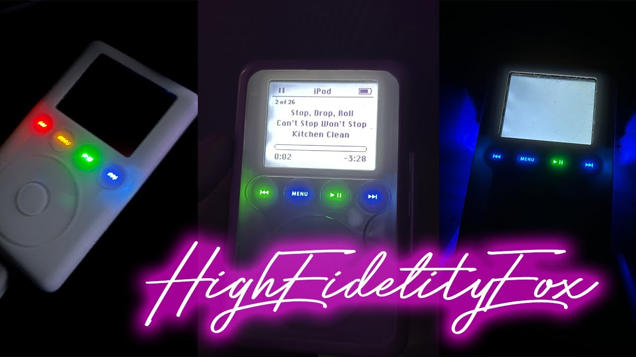 Apple iPod Classic 3rd Generation LED Colour Change Mod