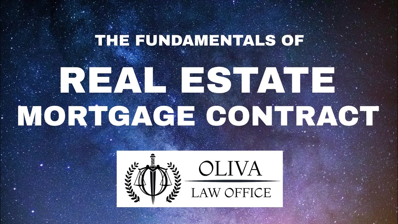 The Fundamentals of Real Estate Mortgage | Oliva Law Office - Digos City