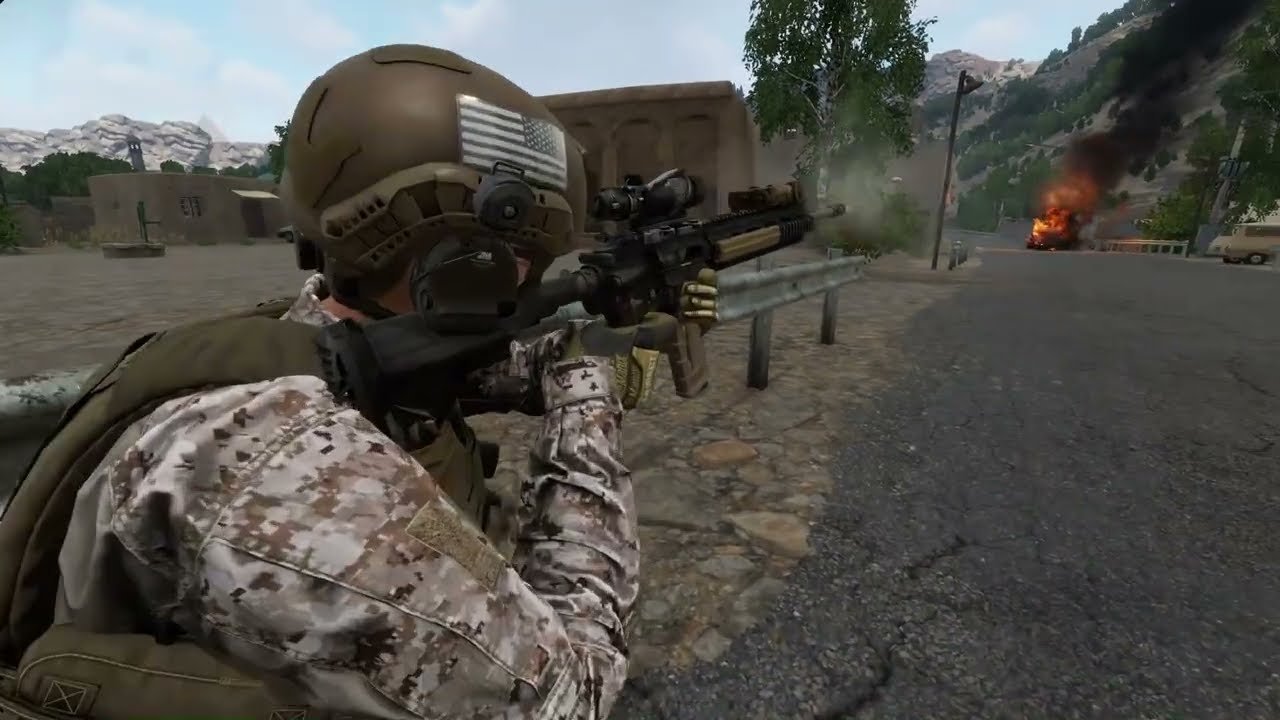 Arma Reforger AI Battle