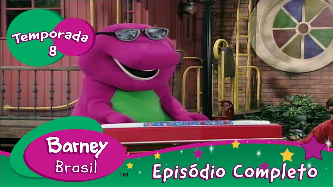 Barney Brasil | Toque Piano Comigo! | Episódio Completo | Temporada 8