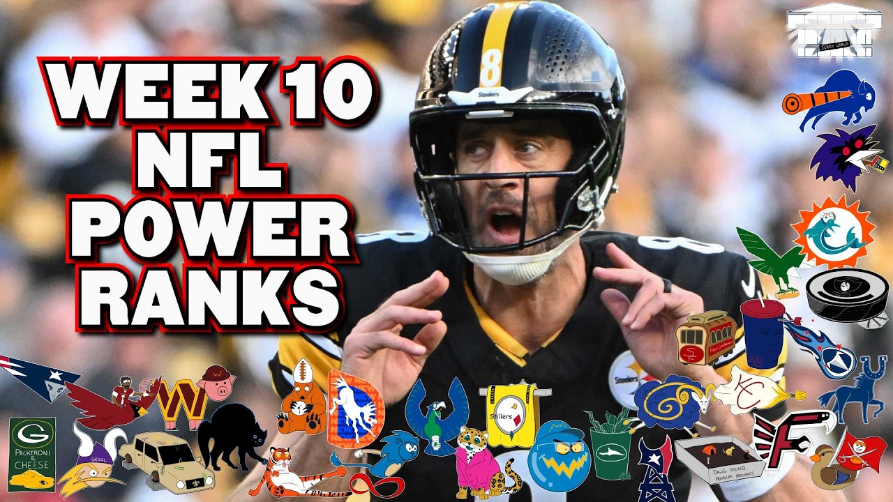 Brutally Honest NFL Power Rankings: Week 10