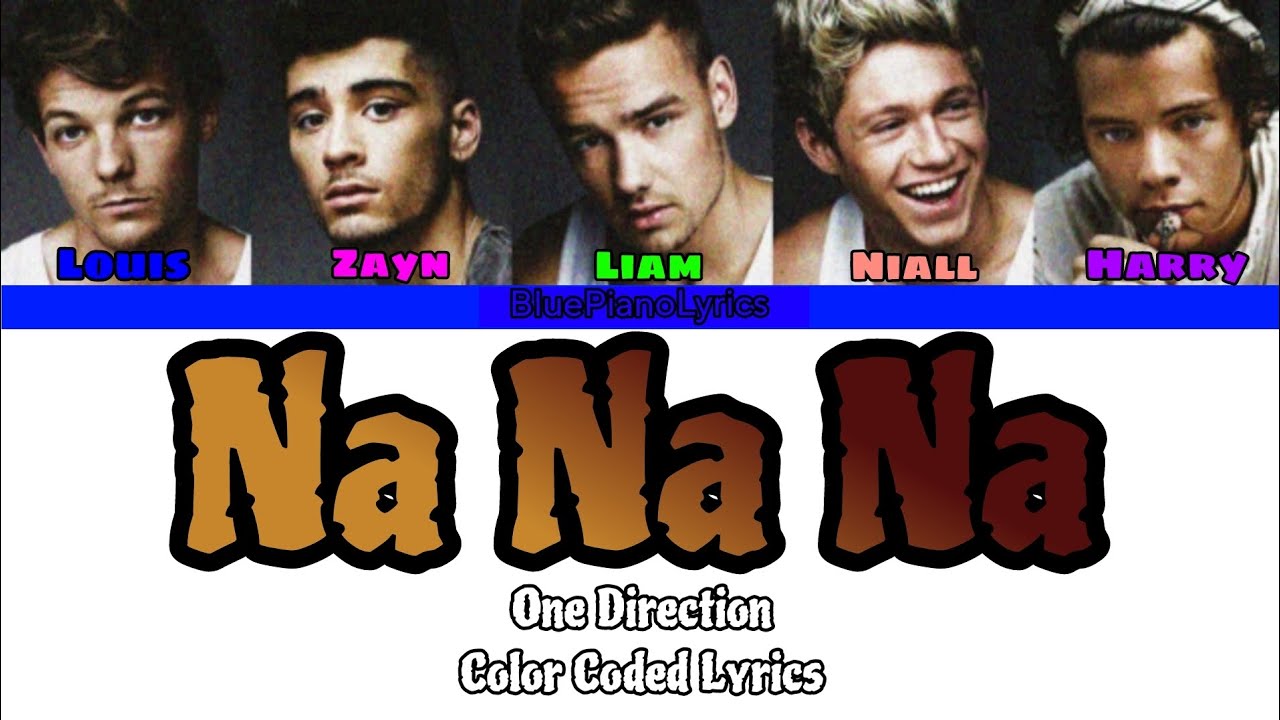 Na Na Na- One Direction (Color Coded Lyrics)
