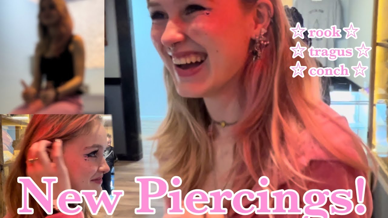 GRWM to get three new piercings!