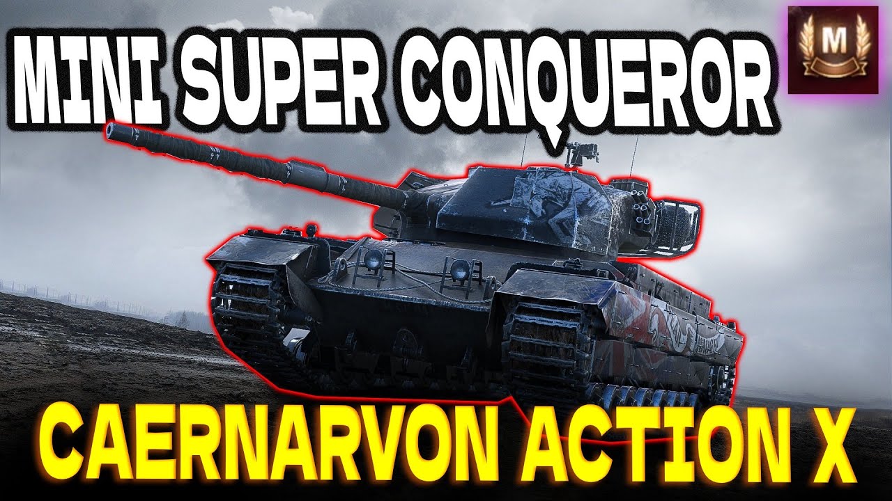 WOT CAERNARVON ACTION X CIĘŻKA PREMKA 8 POZIOMU JANEK CZOŁGISTA