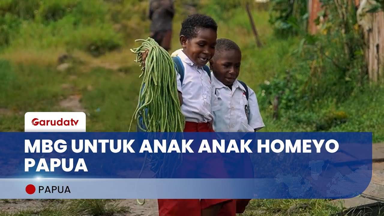 MBG Untuk Anak-Anak Homeyo Papua