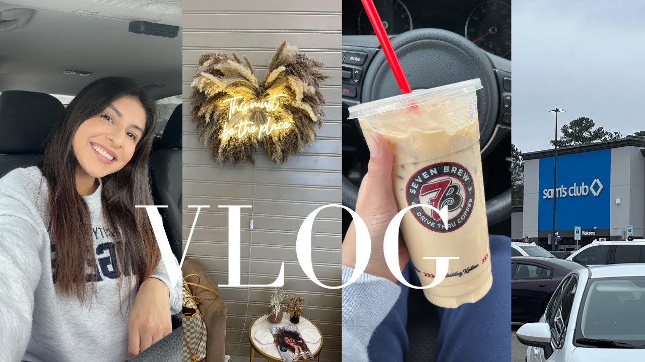 FACETIME vlog + Hair appt (trying a new salon) + 7 brew + Sam’s Club | Marissa Quiroga