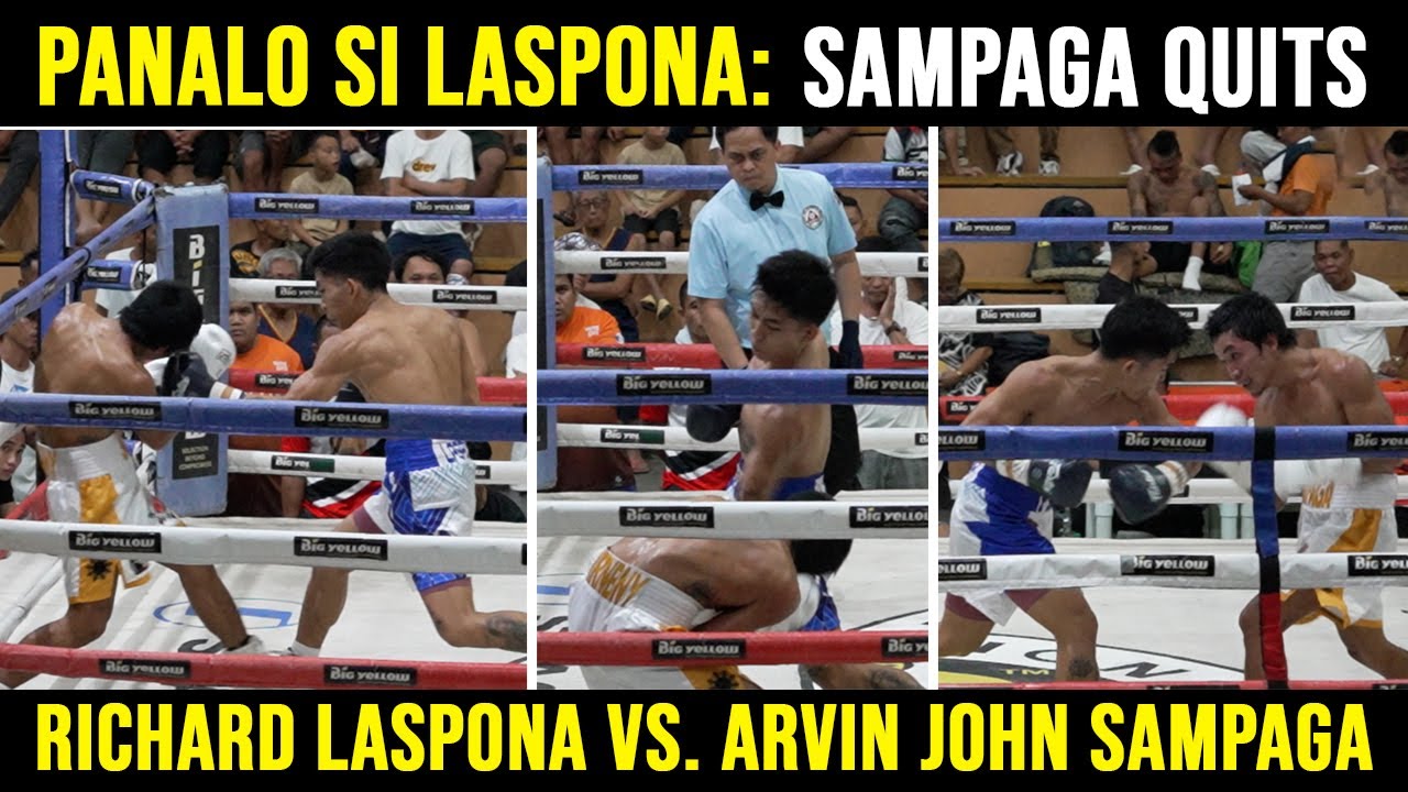 Richard Laspona Forces Arvin John Sampaga to Quit | RTD Round 6 | Bakbakan 5 Naga City Cebu