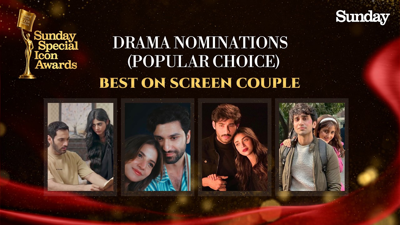 Sunday Icon Awards 2026 Nominees Are Here |Which Couple Will Win Best On-Screen Couple Award? | S12Q