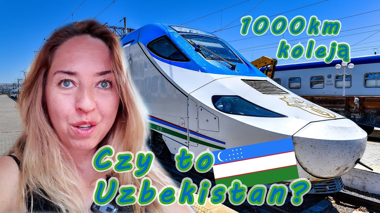 🇺🇿  Nie uwierzysz jak wygląda kolej w Uzbekistanie. 1000 km pociągiem przez pustynię