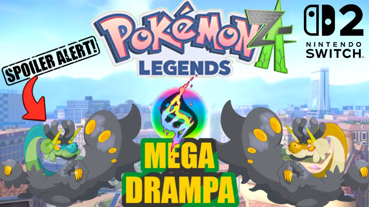 Mega Drampa Stats REVEALED! Pokémon Legends Z-A