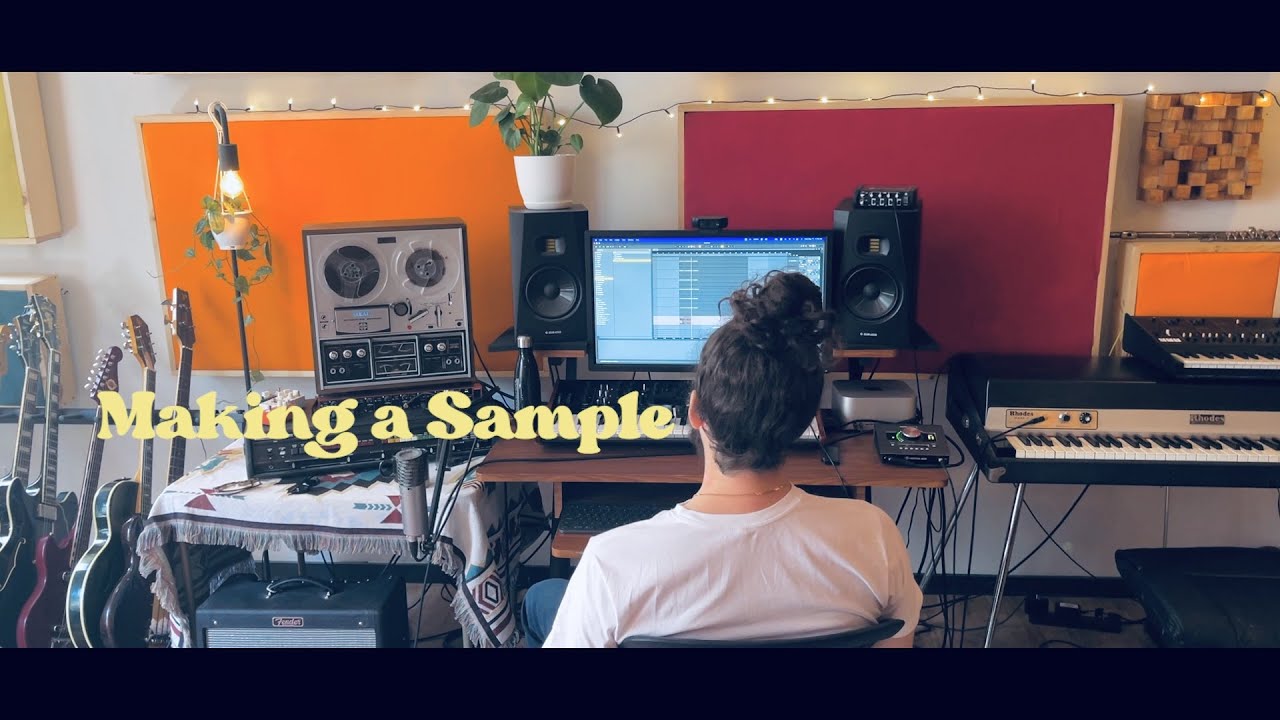 making a 70's soul sample in my NEW STUDIO - 'twice baked'