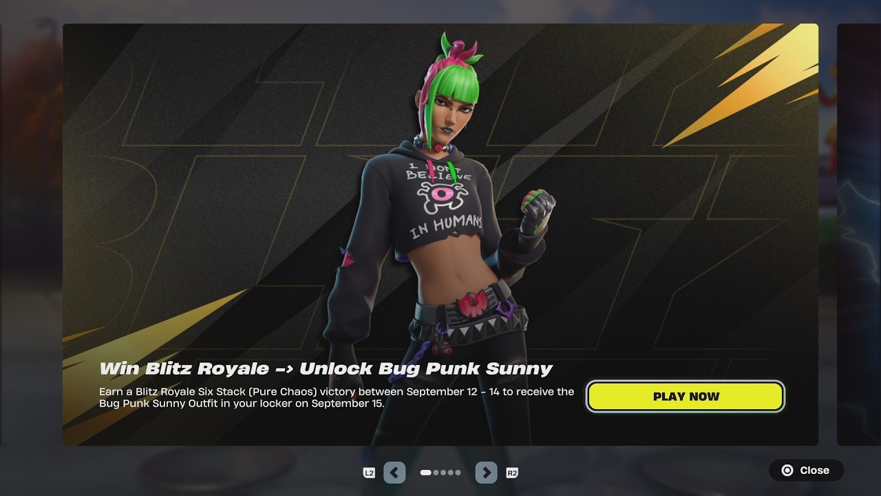 Helping Randoms Get The FREE Skin In Blitz (LAST DAY TO GET THE FREE SUNNY SKIN IN FORTNITE)
