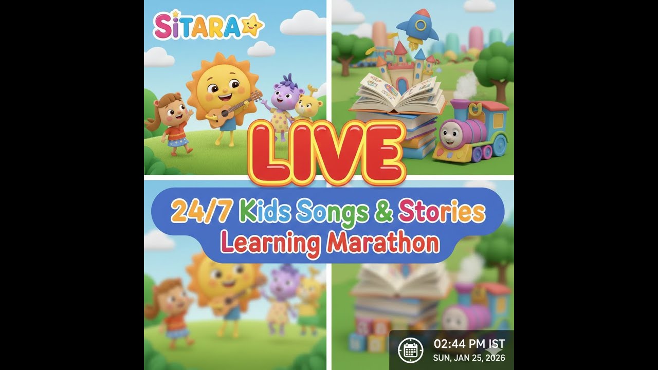Toddler Learning Marathon - Stories & Songs All Day Long