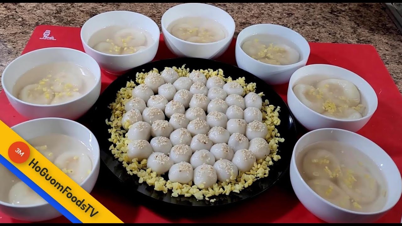 Hướng Dẫn L&agrave;m B&Aacute;NH TR&Ocirc;I B&Aacute;NH CHAY Cho Tết H&agrave;n Thực m&ugrave;ng 3 th&aacute;ng 3 by #monngonhoguom