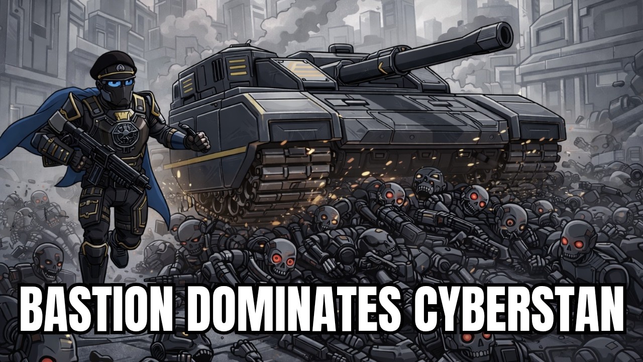 Bastion Tank DOMINATES Cyberstan! | Helldivers 2 Automaton Massacre