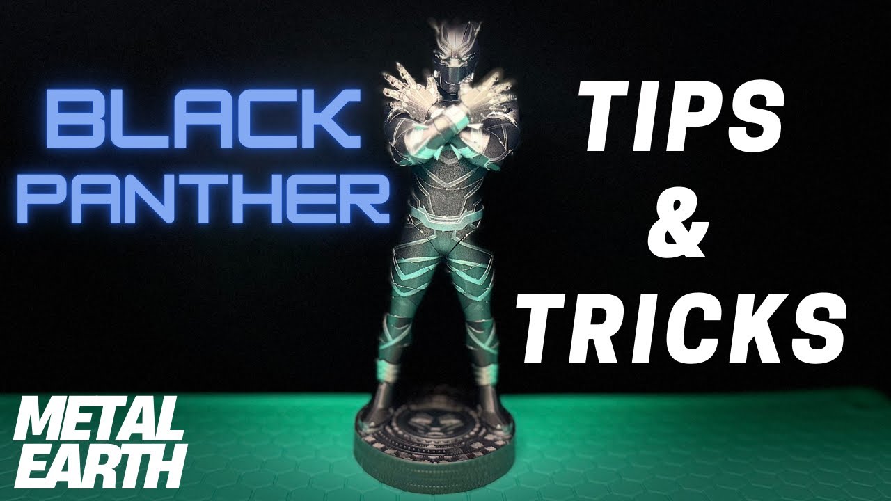 Black Panther Metal Earth Build Review | Tips & Tricks