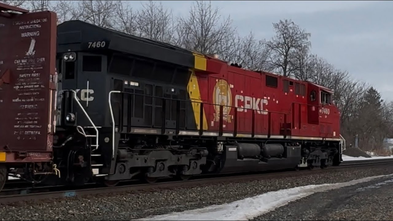 NS B08 Switching, Our Second CPKC Engine Seen, & A Channel Shoutout