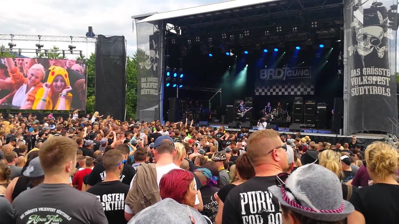 BRDigung - Wenn der Vorhang fällt Live @ Alpenflair 2015