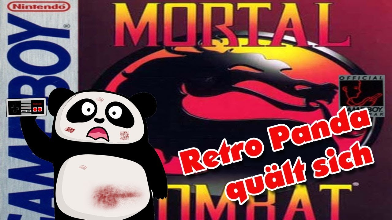 Retro Panda quält sich: Mortal Kombat (GameBoy)!