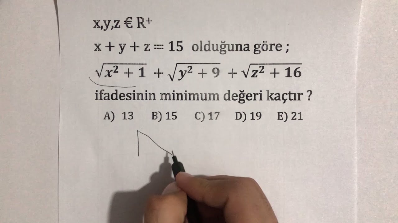 EFSANE SORU.. Aşırı İYİ.. Dilimizin döndüğü kadar anlatmaya çalıştık..