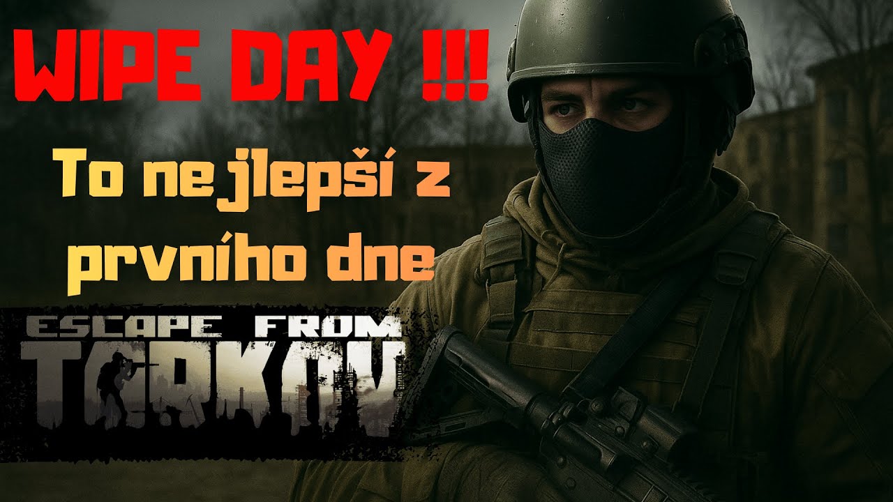 Escape from Tarkov CZ | Wipe day  1 | Sestřih ze streamu