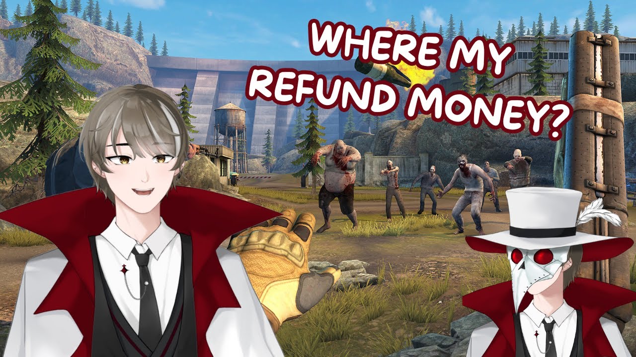 Waiting for steam refund while fighting zombie【Survival nation】