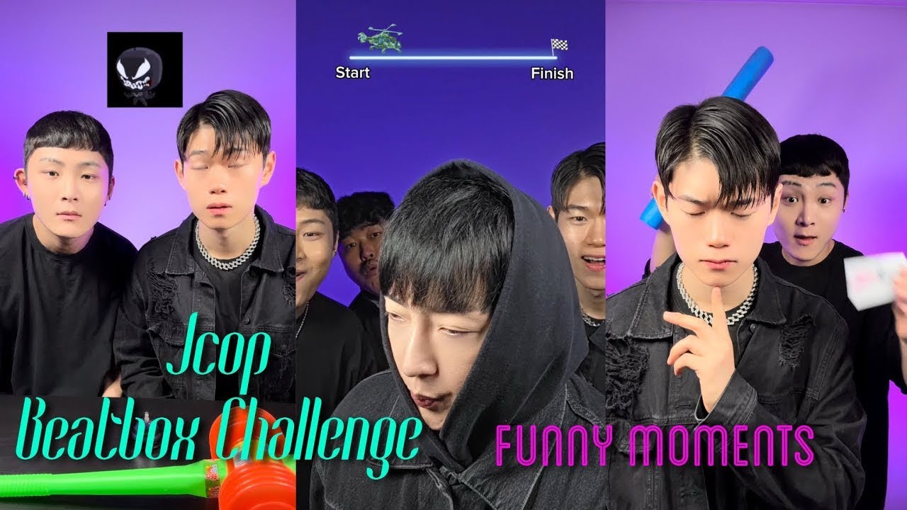 Best of 2025 Jcop Beatbox Team Challenges and Funny Moments (ASMR)