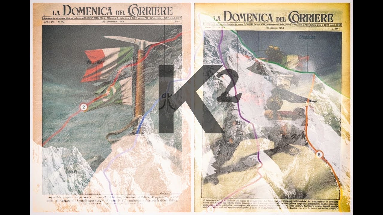 K2 Italia 🇮🇹 Chogori Documentary karakorum Conquer Italian Expedition 1954
